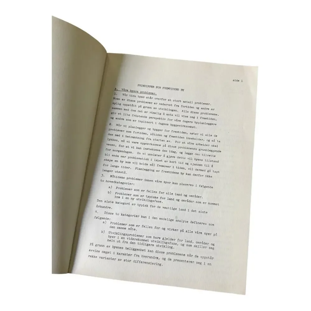 Dynapolis Byen For Fremtiden C.A. Doxiadis 1960 Oslo Architecture Norwegian READ